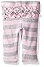 Gerber Baby Girls' 3-Piece Onesies Bodysuit, Pant and Cap, Gray/lt Pink, 0-3 Months