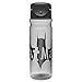 Zak! Designs Tritan Water Bottle with Flip-top Cap featuring DC Comics Retro Batman Graphics, Break-resistant and BPA-free Plastic, 26 oz.