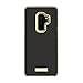kate spade new york Wrap Case for Samsung Galaxy S9+ - Black Saffiano Black / Gold Logo Plate