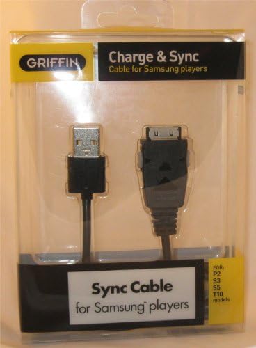 Samsung MP3 Player Charger and Sync Cable for P2, S3, S5, T10