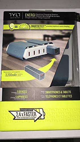 Tylt Energi 5-Port USB Charging Station