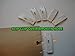 Amazing Drapery Hardware 25 Pack VERTICAL BLIND Vane Saver ~ White Curved Repair Clips ~ Fixes Broken Holes