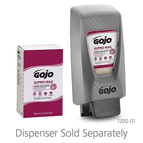 GOJO SUPRO MAX Cherry Hand Cleaner, Cherry Fragrance, 2000 ml Heavy Duty Hand Cleaner Refill for GOJO PRO TDX 2000 Dispenser (Case of 4) – 7282-04 - Thumbnail 3