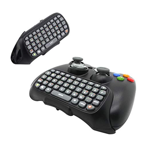 MTOFAGF Wireless Controller Messenger Game Keyboard Keypad ChatPad for Xbox 360 Black MTOFAGF Brings You The Best (Color : Black)