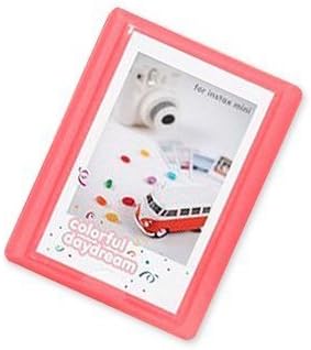 Lisam 28 Pockets Instant Mini Camera Album / Name Card Holder for Fuji Instax Mini 8 70 7s 25 50s 90 Films - Rose