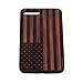 For iPhone 6, iPhone 6S USA Flag 4.7 inch Natural Real Bamboo Wood Wooden Hard case Cover (4.7