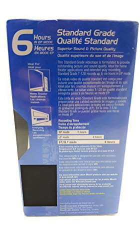 2 Maxell+T+120+Standard+Grade+Videotape