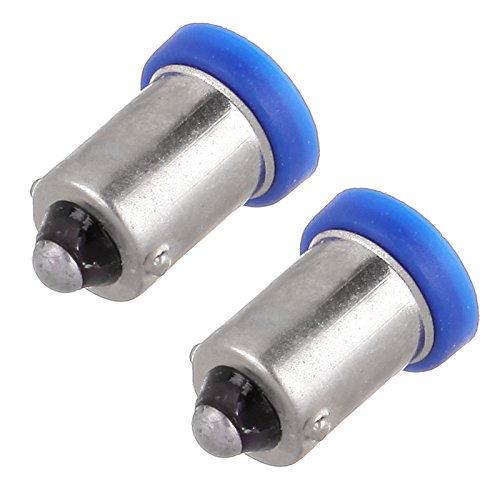 cciyu 10X 1895 BA9S LED Light Dash Instrument Panel Cluster Ash Tray Light Bulbs 1815 1816 182 1889 1891 1892 Replacement fit for Instrument panel Glove box License plate Boat cabin lamp Blue (blue)