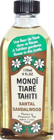 Monoi Tiare Tahiti Santal Sandalwood Coconut Oil -- 4 fl oz by Monoi Tiare Tahiti