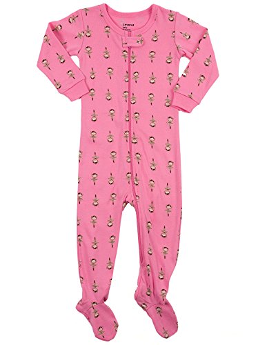 Leveret Ballerina Footed Pajama Sleeper 100% Cotton 12-18 Months