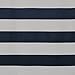 Deconovo Navy Blue Striped Room Darkening Curtains Rod Pocket Nautical Navy and Greyish White Striped Curtains for Kids Room 52W X 63L Navy Blue 2 Panels