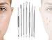 7PCS Pimple Popper Tool, Blackhead Remover Comedone Extractor Kit