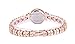 ShoppeWatch Ladies Bracelet Watch Petite Bling Crystals Rose Gold Tone Reloj de Dama King Girl SW9503RSRS