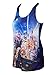 Sidecca DJ Kitty Cat EDM Rave Disco Tank Top