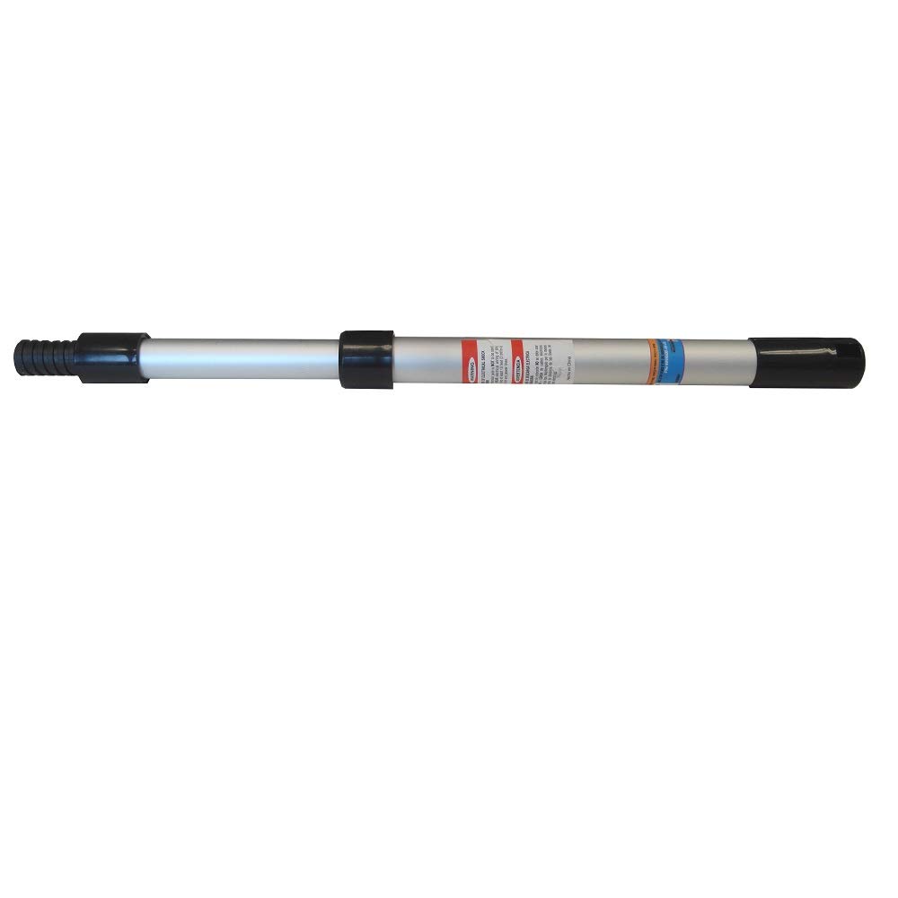 Warner 12" 18" Aluminum Twist Lock Mini Extension Pole, Male Threaded