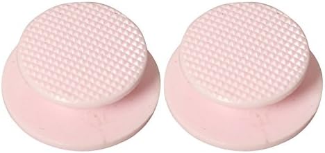 2pcs Analog Joystick Stick Button Cap Cover Mushroom Thumbstick for PSP 2000 3000 (Pink)