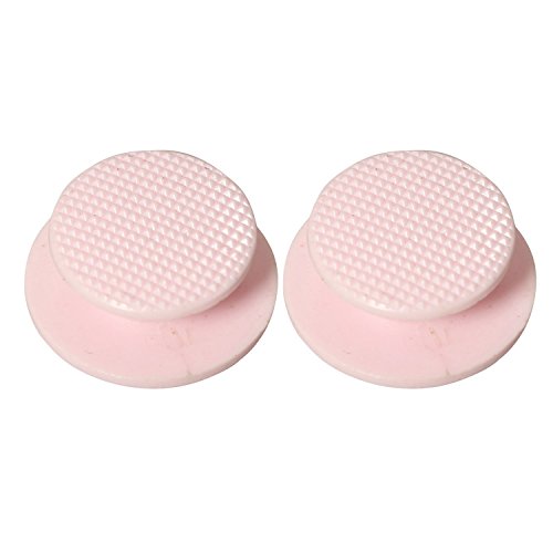 2pcs Analog Joystick Stick Button Cap Cover Mushroom Thumbstick for PSP 2000 3000 (Pink)