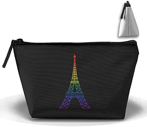 GQOP Rainbow Eiffel Tower Men's Swim Trunks Board Short Beach Shorts