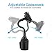 VABSCE Cup Holder Phone Mount Universal Adjustable Gooseneck Cup Holder Cradle Car Mount for Cell Phone, Compatible with iPhone Xs/XS Max/X/8/7/Samsung Galaxy S9/S8/S7/Note8/Note9/Huawei/HTC/LG