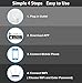 Spy Camera Wireless Hidden Charger, Nanny Camera with Remote Viewing and Motion Detection, Security Surveillance with 1080P HD H.264 for Home Office, Top View, No Audio, White, 2019 Upgrade
