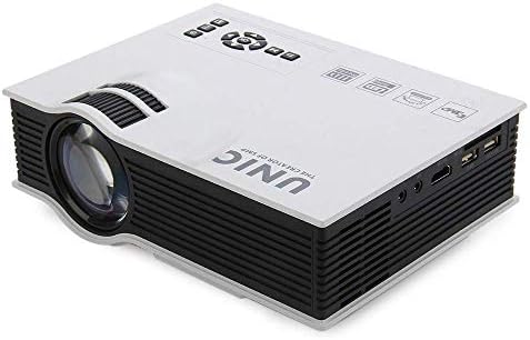 UNIC UC 40+ newly upgraded LED Projector 1920x1080 Pixels (HD) 800 Lumens ,Lamp Life: 20000 hr , Aspect Ratio: 4:3 With maximum projector Distance of 12 Feet ( With Assured 1 Year Replacement WARRANTY..!!)