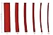 130 PC. Dual Wall Adhesive Marine Heat Shrink Kit - 3:1 Shrink Ratio - Red