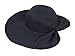Women's Packable Sun Hat, 5 in Wide Brim, Pony Tail Back, Spf 50+ Protection