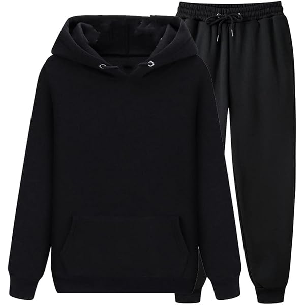 Men's Sets Hoodies+Pants Hooded Sweatshirt Sweatpants Slim