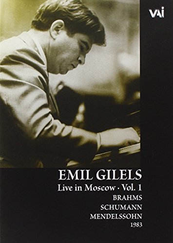 UPC 089948446699, Emil Gilels: Live in Moscow, Vol. 1 - Brahms/Schumann/Mendelssohn