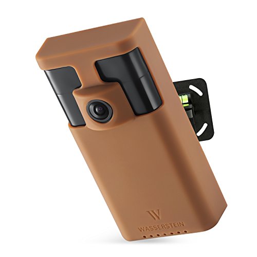 Colorful Silicone Skins for Ring Stick Up Cam Security Camera â€“ Protect and Camouflage your Ring Stick Up Cam with these UV light- and weather resistant silicone skins by Wasserstein (Brown)