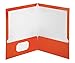 Oxford Metallic Laminated Two-Pocket Folders, Copper, Letter Size, 25 per Box, (5049580)