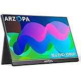 14 Pouces Écran Portable Tactile, HDR, 400cd/m², 100% sRGB, Kickstand & Double H