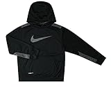 Nike Youth Boy's KO 3.0 Training Pullover Hoodie Black/Grey 853717 010