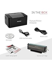 Pantum P2502W   Impresora láser monocromática con red inalámbrica e impresión móvil