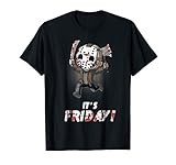 It's Friday Funny Halloween Horror Graphic T-shirt