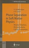 Phase Separation in Soft Matter Physics : Micellar Solutions, Microemulsions, Critical Phenomena, Khabibullaev, Pulat K. and Saidov, Abdulla A., 3540438904