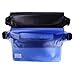 ANJ Outdoors 2PK Most Durable Waterproof Pouch/Waterproof Fanny Packs for Women and Men | 3-Zipper Beach Bags Waterproof Sandproof | Waterproof Wallet/Phone Case With Waist Strap for Swimming