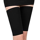 Yosoo 1 Pair Women Beauty Slim Weight Loss Fat Burn Thigh leg Massage Shaper Elastic Slimming Leg Socks, Massager Compression Thigh Leg Shaper Wrap Belt Thigh Slimming Compression Socks