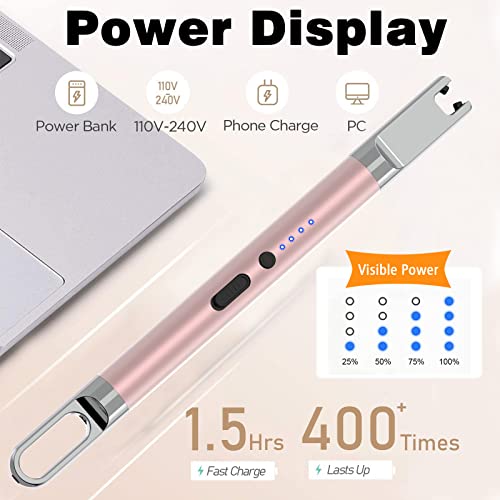 Electric Lighter Candle Rechargeable Plasma Lighters Long Reach Stick