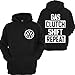 VW Hoodie VolksWagen GTI Golf Suzuki Mazda STI Turbo Boost JDM Drift Sweatshirt
