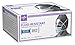 Medline Industries NON27405 Prohibit X-Tra Fluid Protection Surgical Face Mask with Eyeshield, Anit-Fog, Cellulose, Latex Free, Blue (Pack of 100)