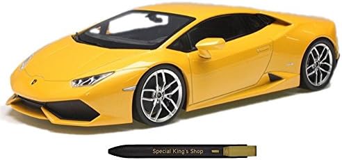Willy Genuine 1:18 Lamborghini Huracan LP610-4 Die-Cast Metal Car, 33 x 13 x 16 (cm) + Free Gift (Ball Point Pen)