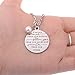 Always Remember You Are Braver Than You Believe Inspirational Necklace For Family Member (You are braver)