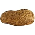 Thirteen Chefs Charcuterie Boards - Large, 20 x 10 Tramanto Olive Wooden Serving Platter for Cheese, Meat and Appetizers - Perfect Dinner Party Board - Kitchen Accessories