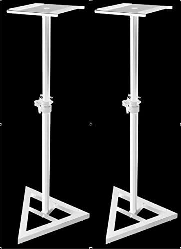 Little Fish Audio Studio Monitor Stands Pair (White) for KRK ROKIT YAMAHA Monitors