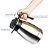 BESTEK Coffee Carafe Double Wall Vacuum Insulated Stainless Steel Thermal Carafe Heat Cold Retention Beverages Carafe For Coffee Milk Tea Fruit Juice With Lid Thermal Pitcher,50 Ounce
