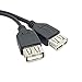 FireAnt 20cm USB 2.0 A Male Plug to 2 Dual USB A Female Jack Y Splitter Hub Adapter Extension Cable