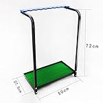Crestgolf-Golf-Club-Organizers-Golf-Club-Display-Shelf-Golf-Driver-Rack-for-9-pcs-Blue-Metal