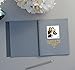 Rose Gold & Grey Guest Book for Polaroid Pictures | 60 Pgs (30 Sheets) 8.5