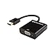 Cable Matters HDMI to VGA Adapter (HDMI to VGA Converter) in Black primary